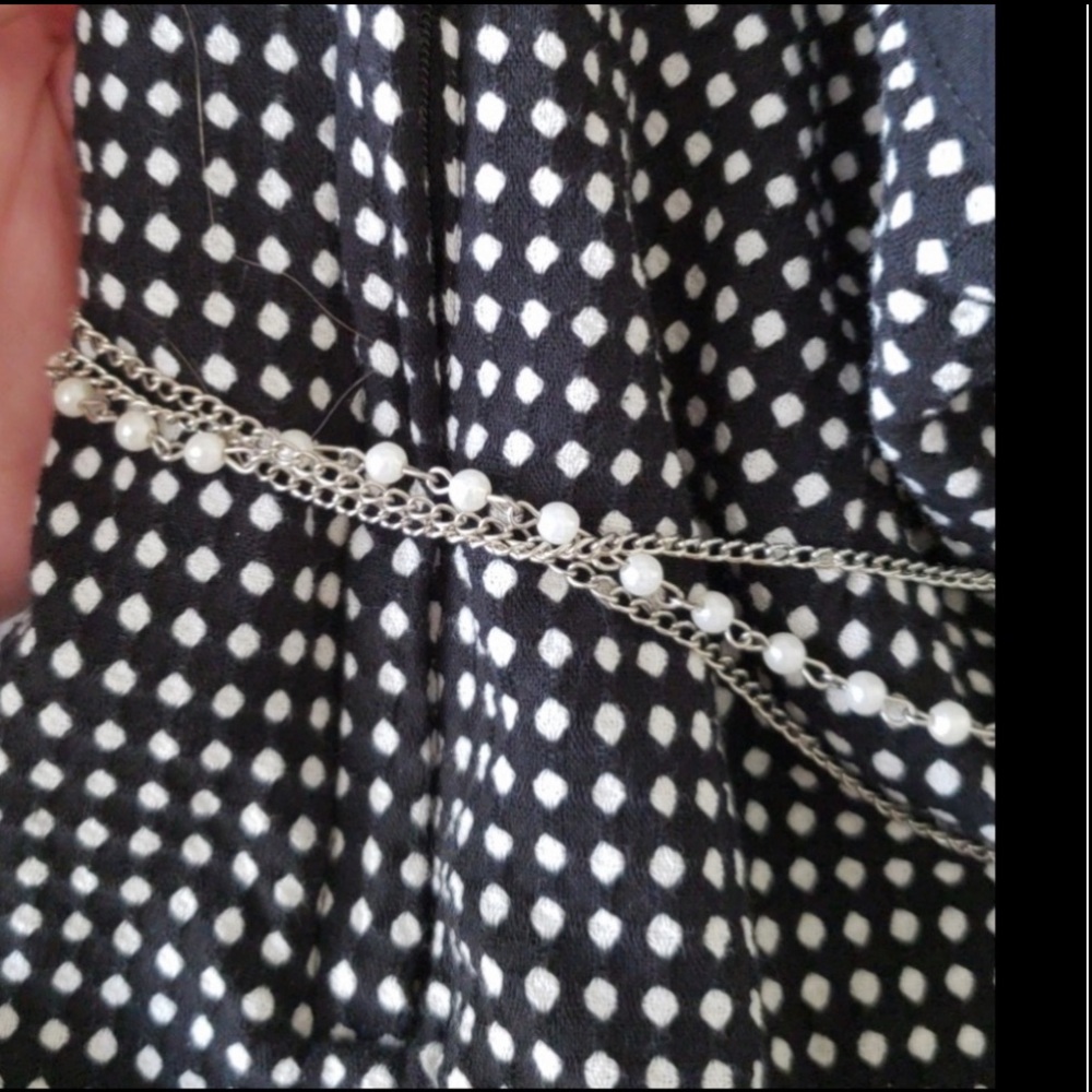 Vintage Wrapper 90’s Polka Dot Skirt - Picture 3 of 6
